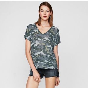 NWOT Express Camo Shirt